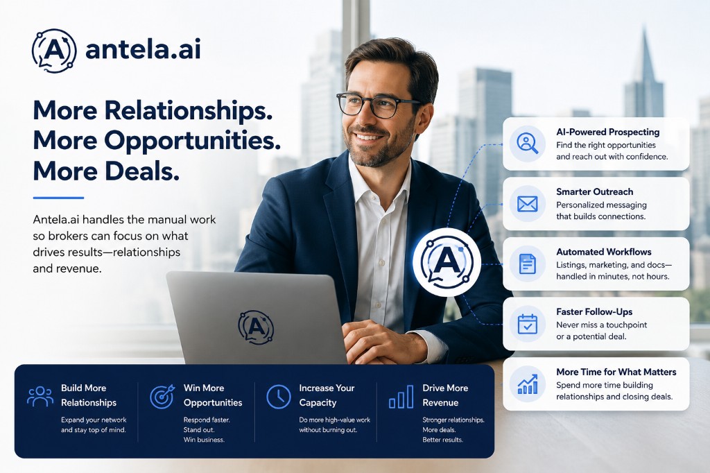 More Relationships. More Opportunities. More Deals.