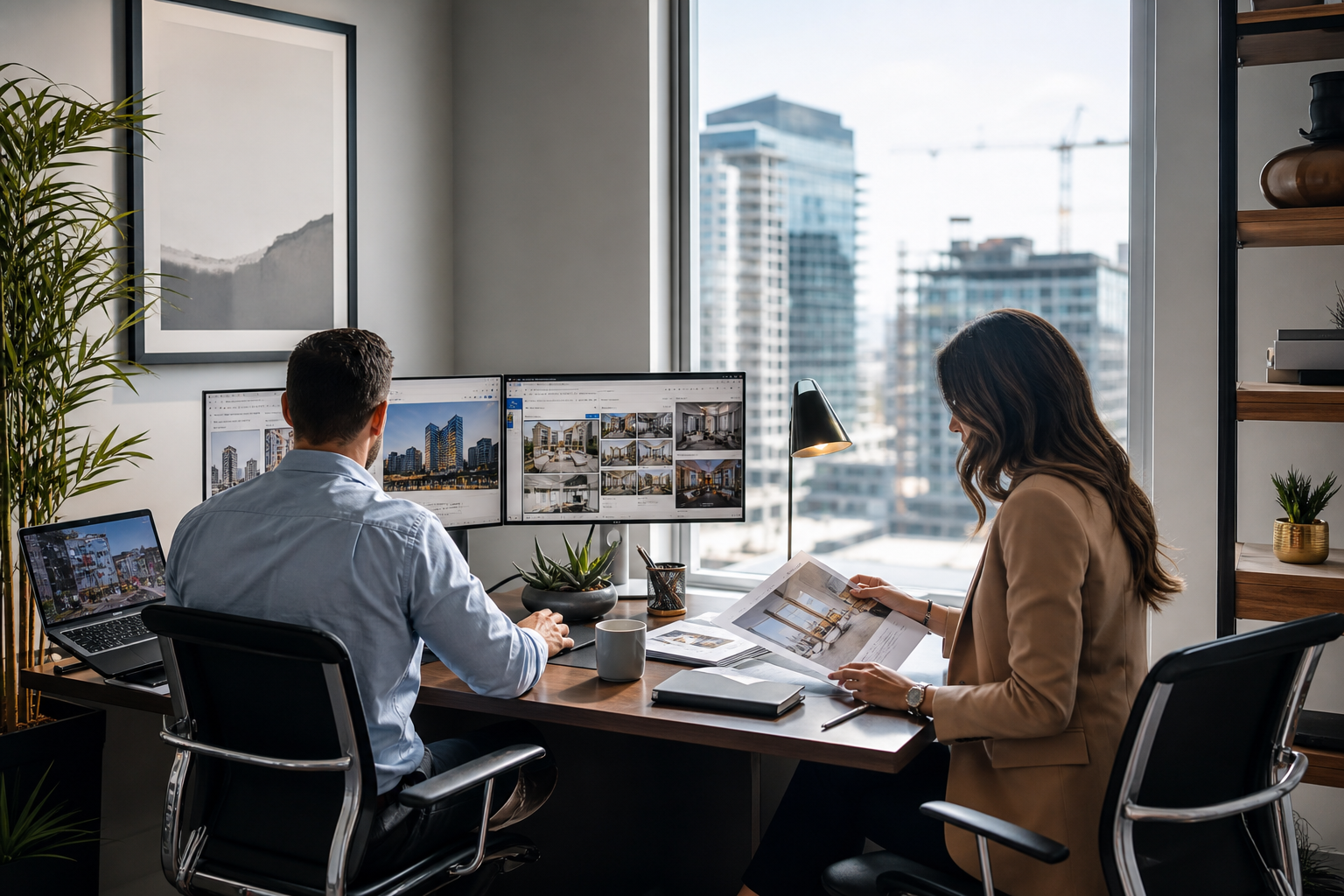 Traditional vs AI CRE Marketing